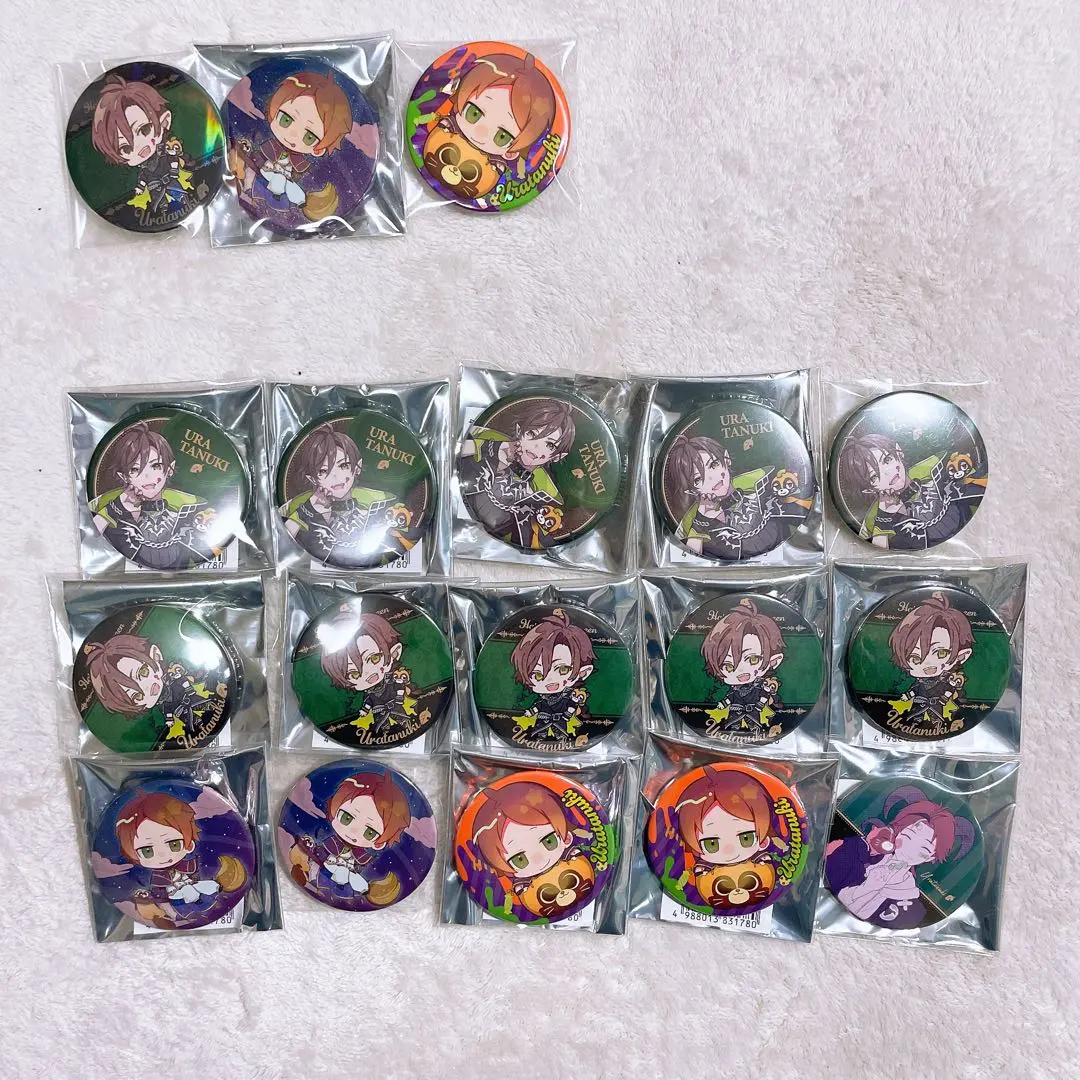 Thumbnail of Uratanuki Halloween Party 2021 Can Badge