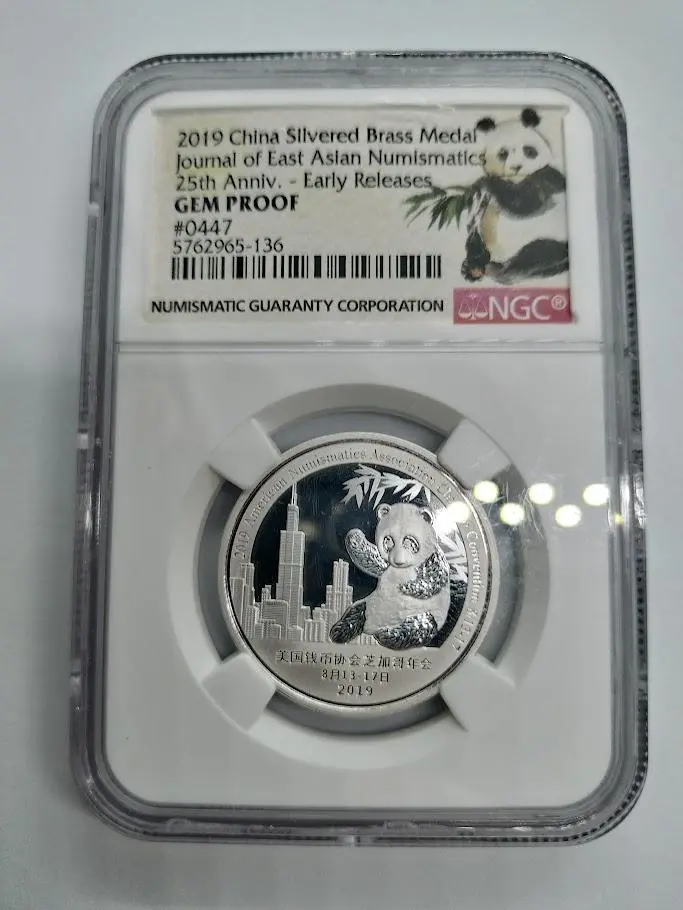 パンダ銀貨 2019 1oz