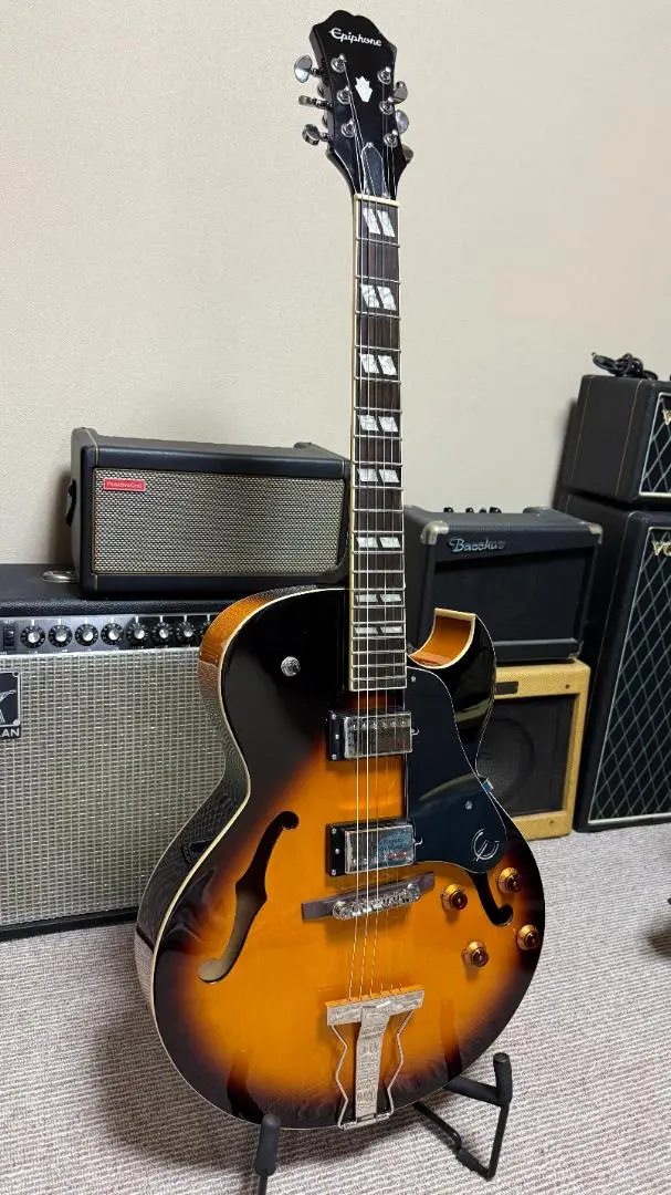超美品 Epiphone ES-175 CUSTOM SHOP エレアコ 本家Gibsonにも負けないクオリティ！？Epiphone ES-175のお話