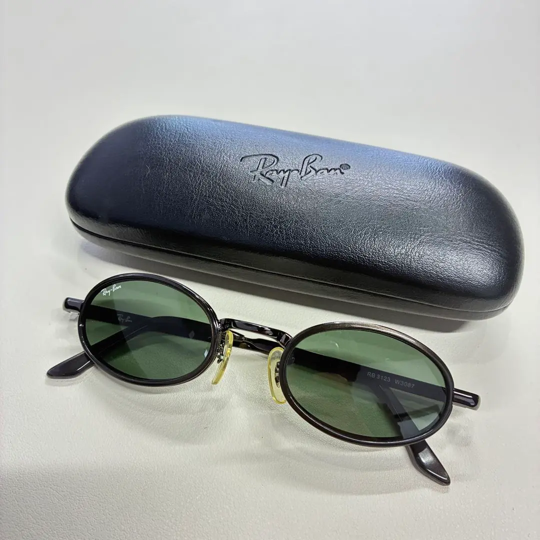 希少Ray Ban レイバン サングラス RB3123 W3087 楽天市場】美品 Ray-Ban レイバン 男女兼用 ブラック 黒 メタル