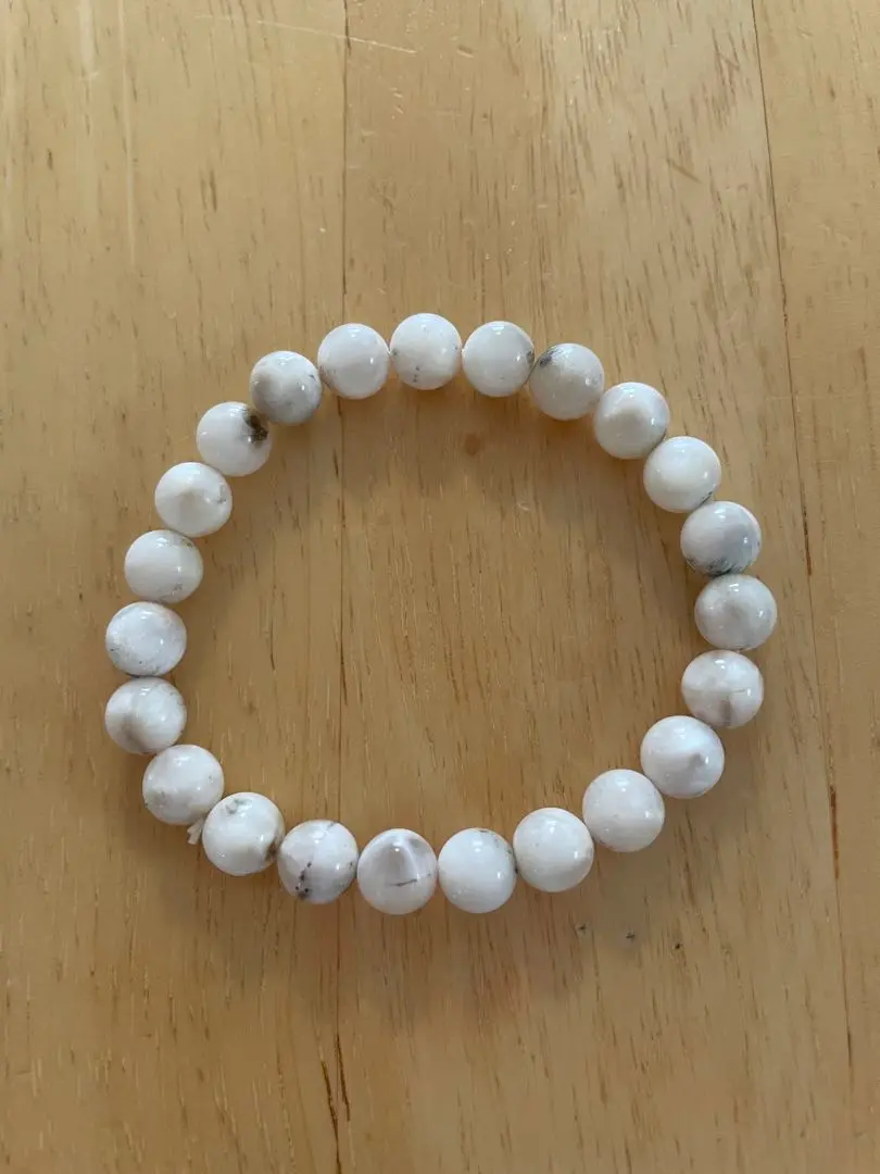 Thumbnail of Thomsonite bracelet, pink Larimar, natural stone