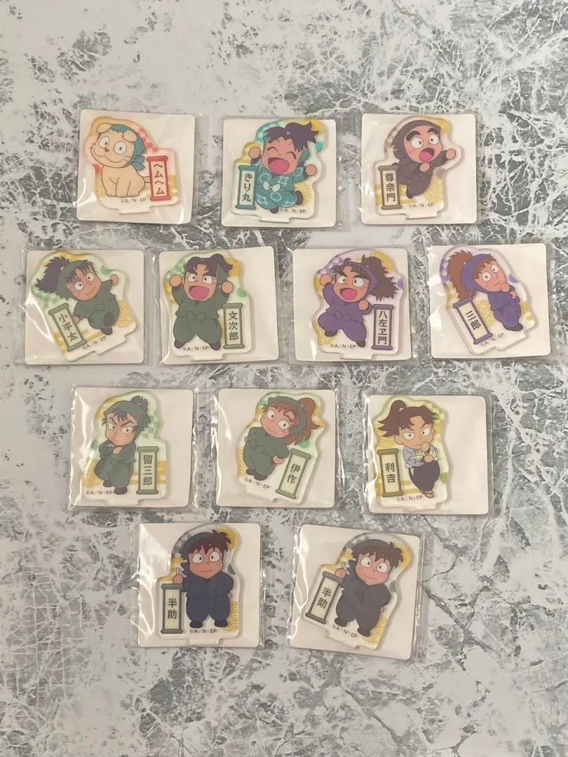 Thumbnail of Nintama Rantaro Acrylic Mini Figure Set of 12