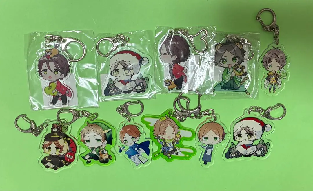 Thumbnail of Uratanuki acrylic keychains