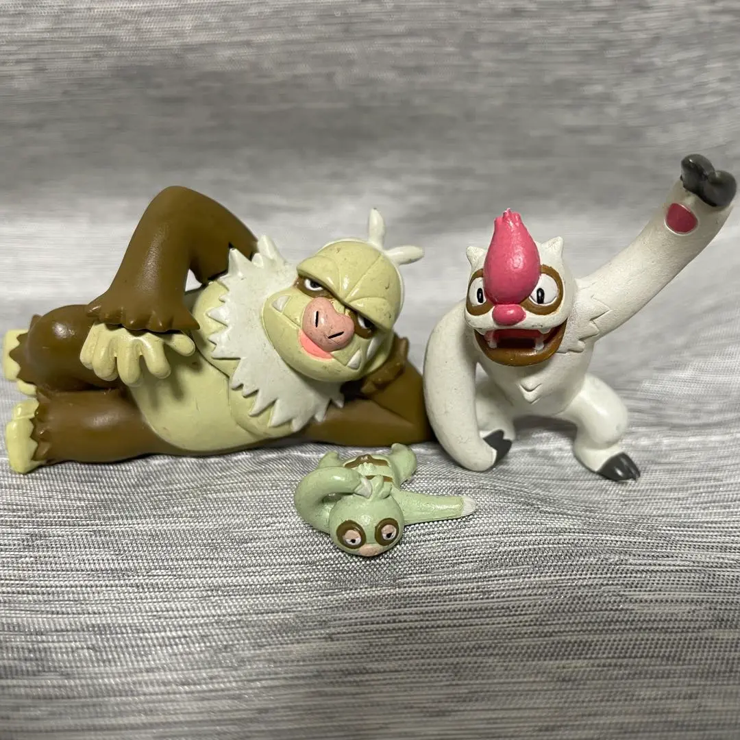 【貴重】<未開封> 立体ポケモン図鑑　ナマケロ　ヤルキモノ　ケッキング 貴重】<未開封> 立体ポケモン図鑑 ナマケロ ヤルキモノ