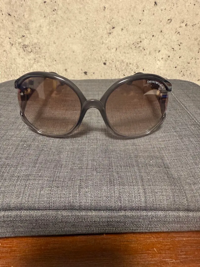 Thumbnail of Emporio Armani Round Sunglasses, Gray