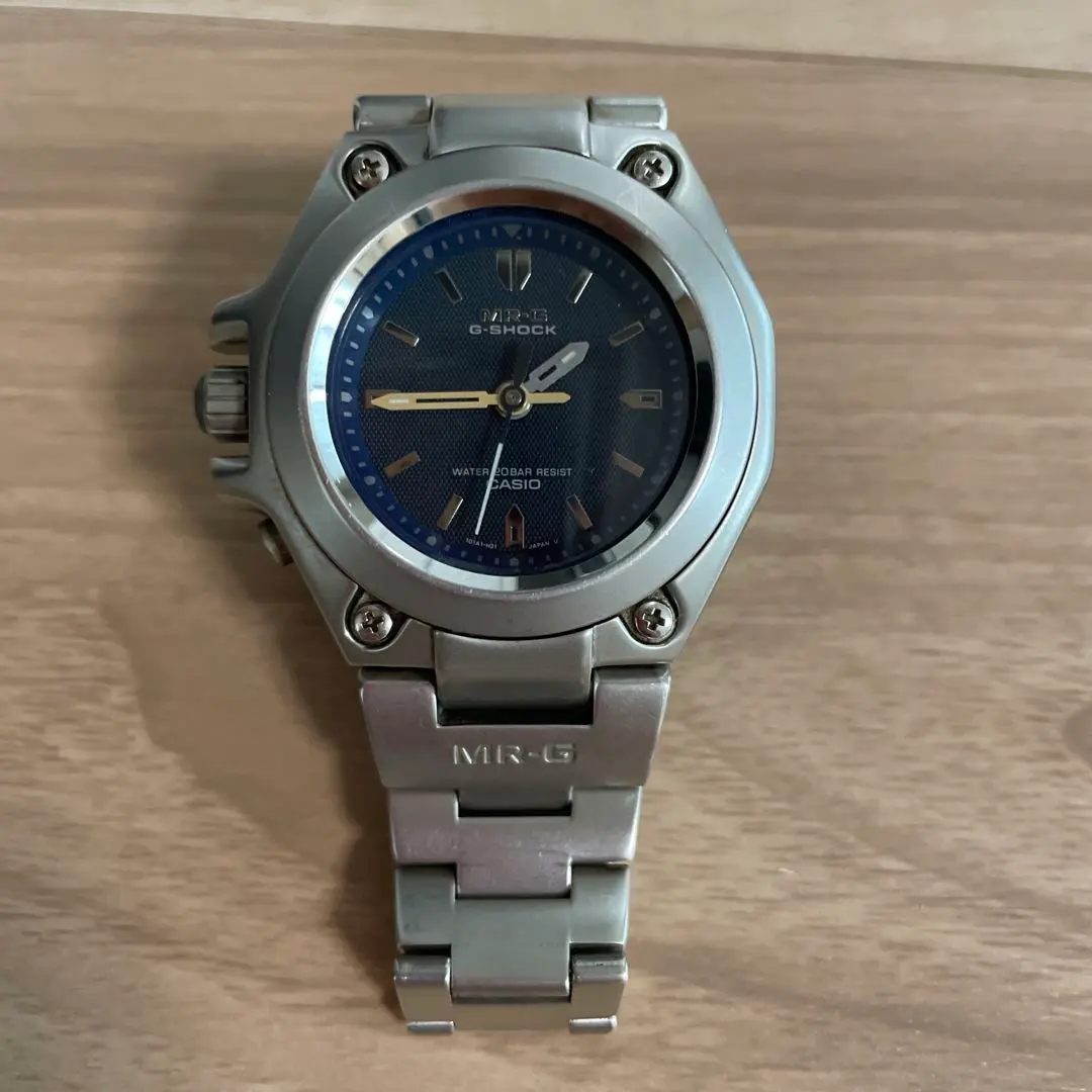 最終価格！CASIO G-SHOCK MR-G120 ステンレス Yahoo!オークション -「カシオmrg120」の落札相場・落札価格