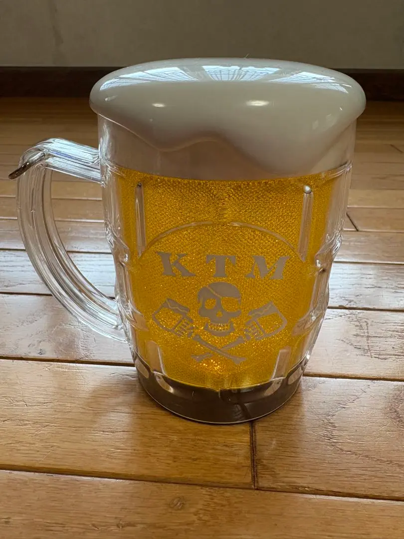 【タイムセール中 】ケツメイシ ライブ 箱付きビールジョッキ型ライト★電池新品 美品・箱付き・ストラップ付き】ケツメイシ ビールジョッキ型