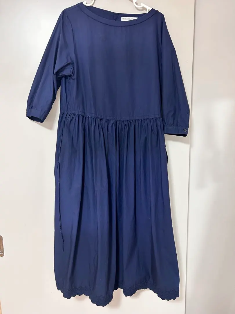 Thumbnail of Navy shirt dress, size M, Uniqlo