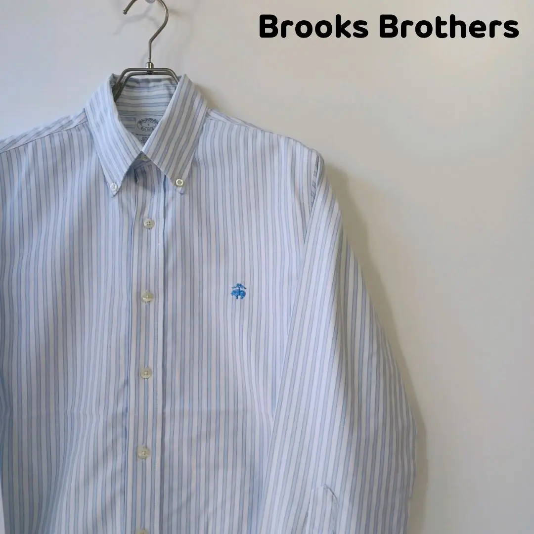 Thumbnail of Brooks Brothers Striped Shirt Logo Embroidery