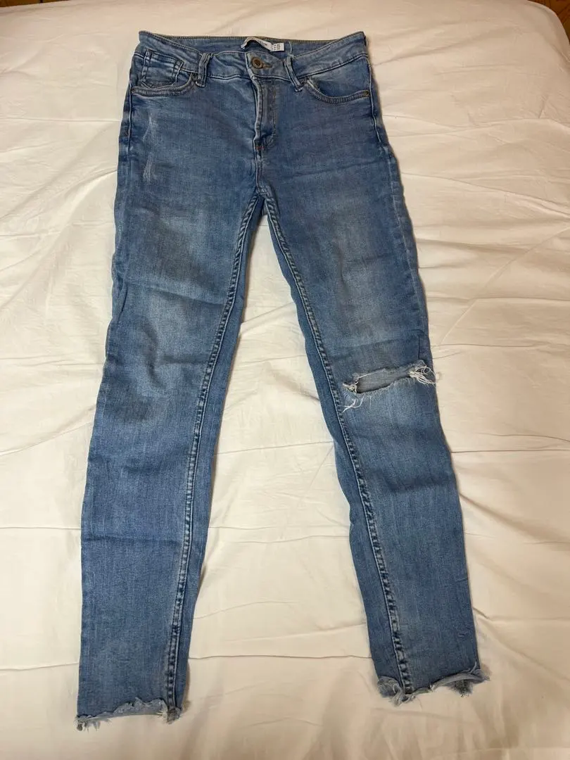 Thumbnail of Bershka denim skinny pants