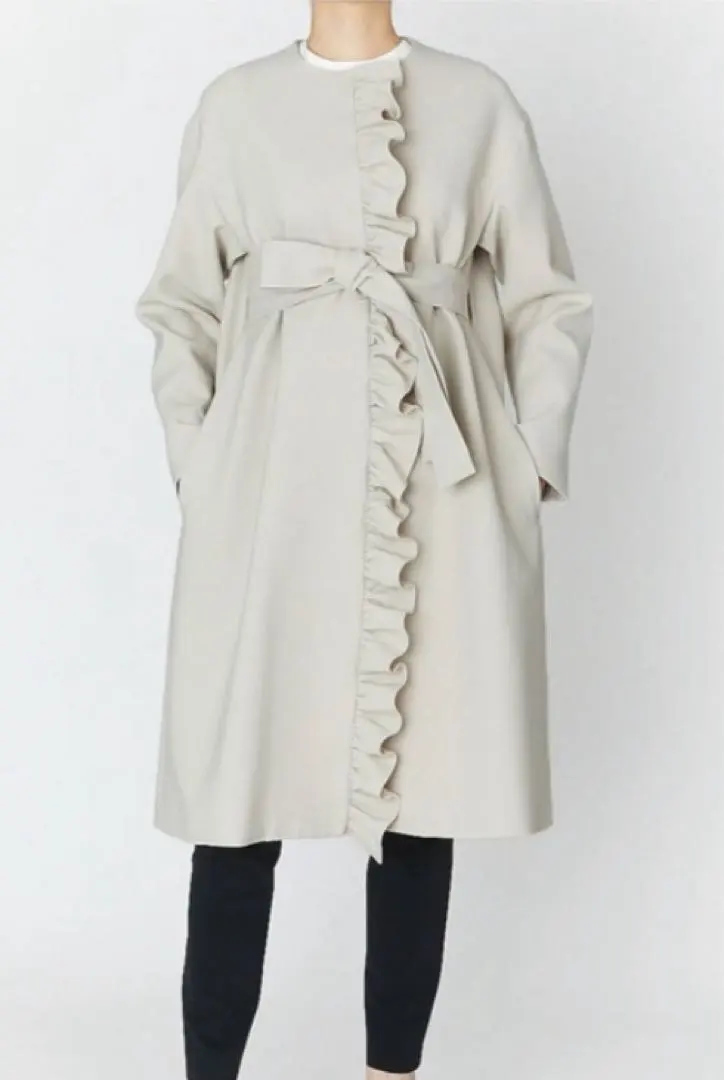 極美品✨YOKOCHAN ✨ヨーコチャン トレンチコート Aライン 40 YOKO CHAN（ヨーコチャン）の「YOKO CHAN トレンチコート