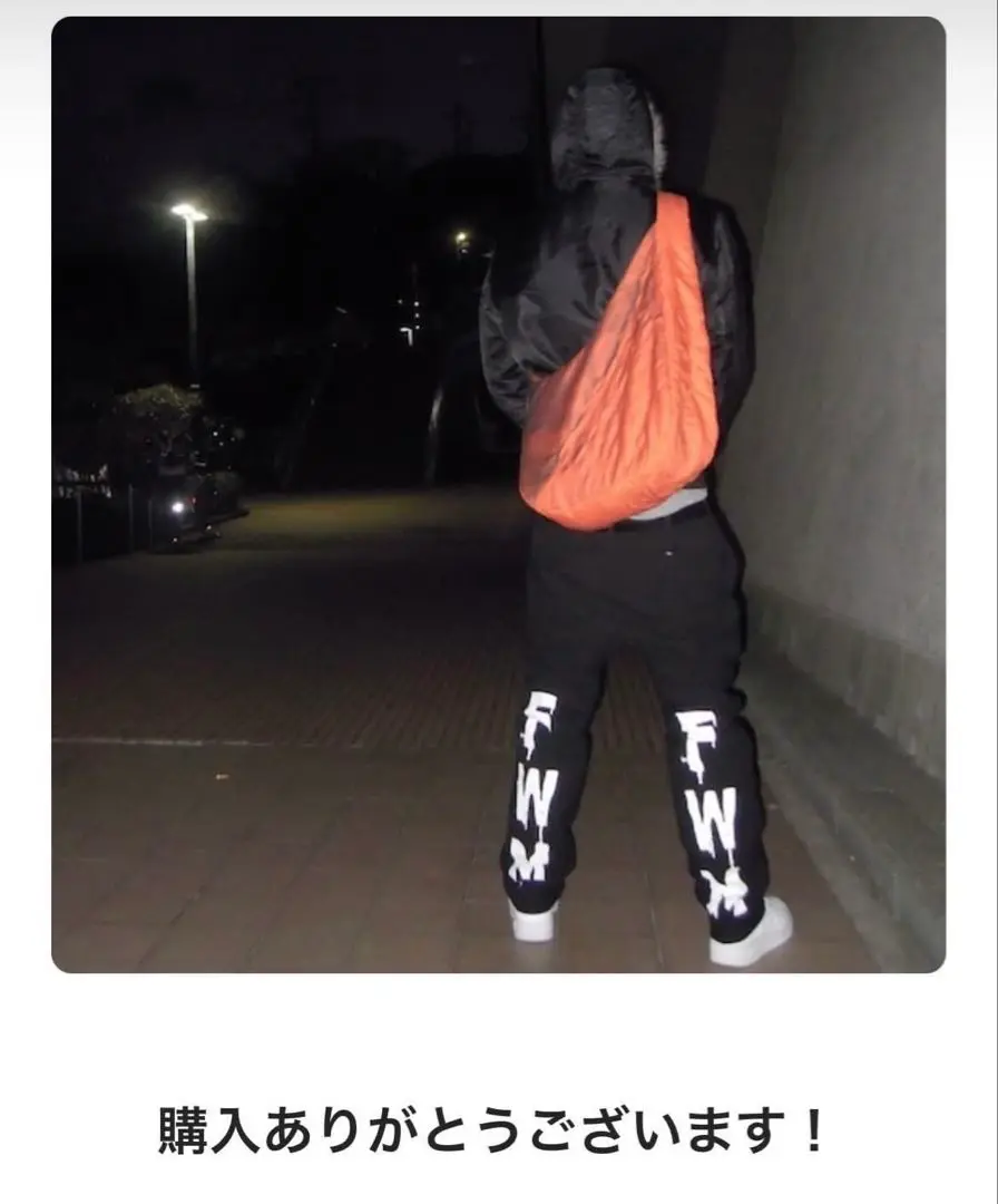 flexwitme パンツ flexwitme フレアパンツ ネイビー - メルカリ