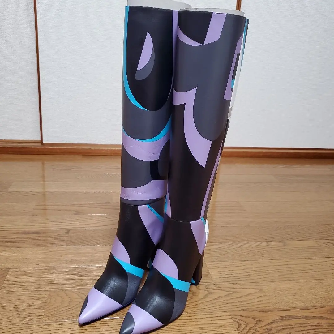 2025年最新】EMILIO PUCCI ロングブーツの人気アイテム - メルカリ