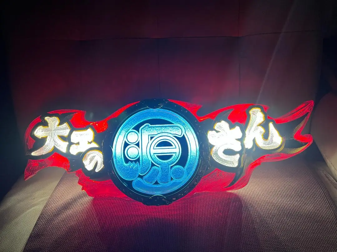 １点物！！信工房 大工の源さん 韋駄天 パネル アンドン 行灯 LED発光！ 2025年最新】大工の源さん ledの人気アイテム - メルカリ