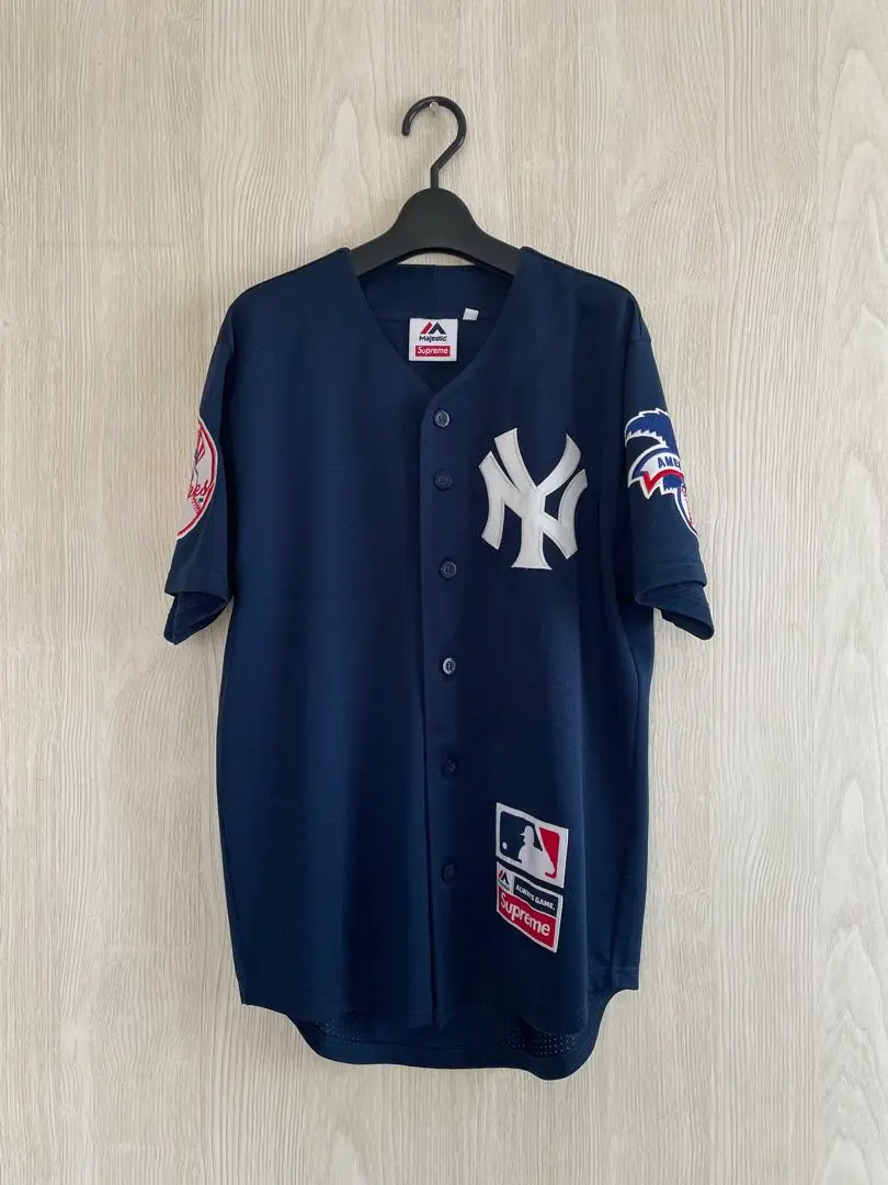 Supreme ベースボールシャツ　New York Yankees ブラック Supreme × New York Yankees / シュプリーム x ニューヨーク