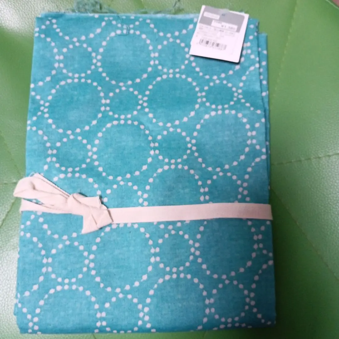 Thumbnail of Turquoise Cut Cloth - Cotton Linen