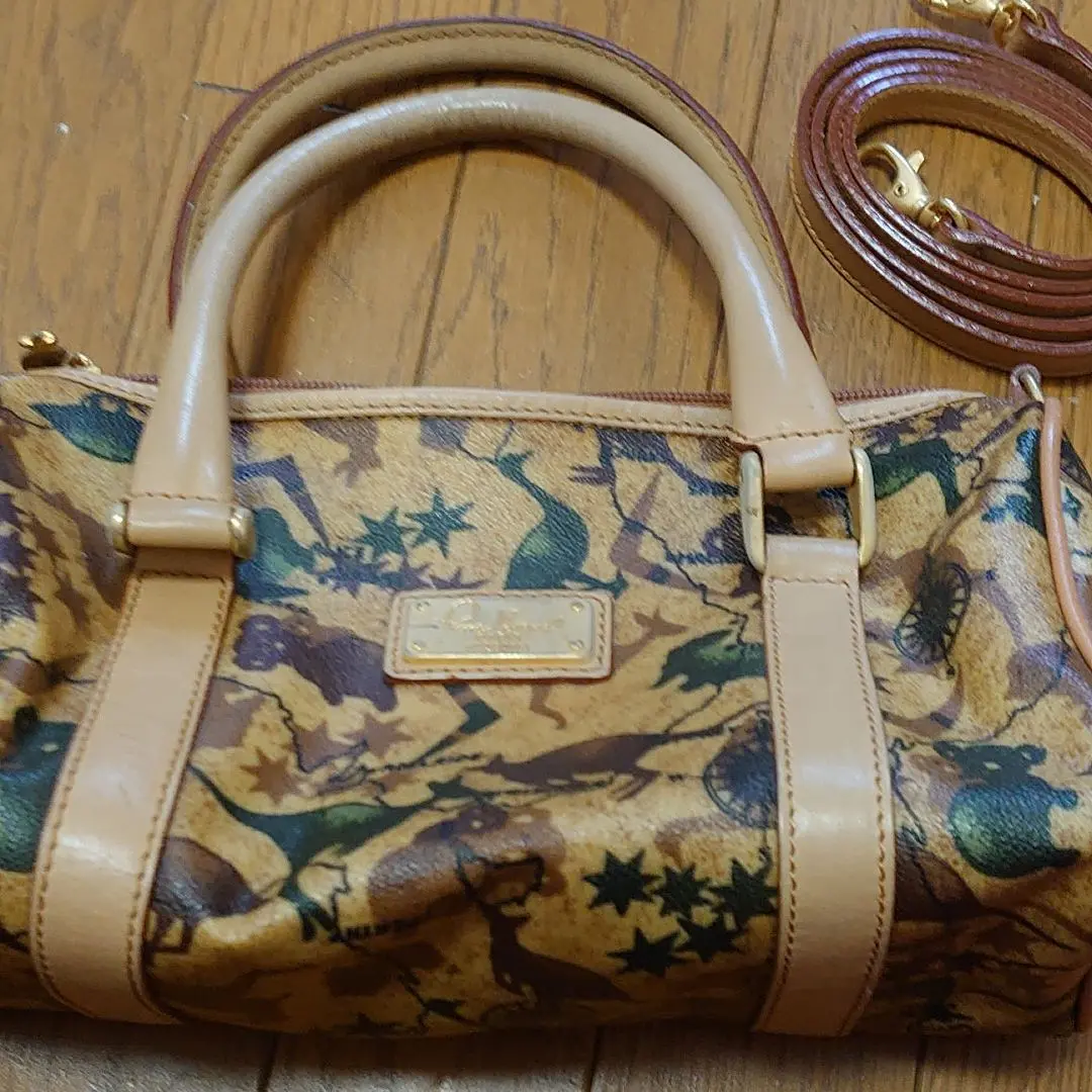 【美品】pierre baxel 2way ハンドバッグ ショルダーバッグ 美品 PLANT プラント ハンドバッグ ブライドル レザー 2WAY