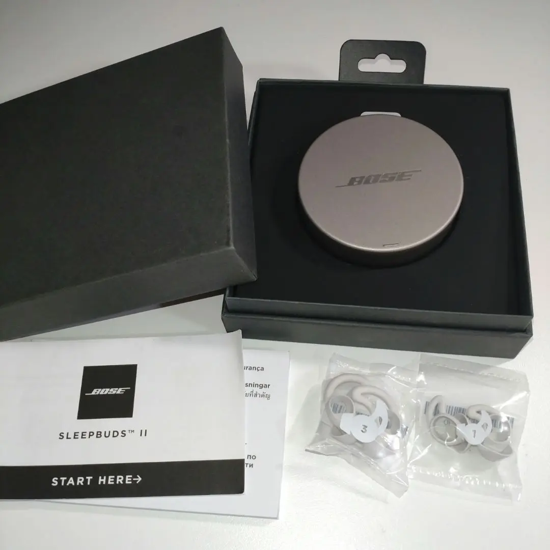 BOSE Sleepbuds Ⅱ ジャンク Bose Sleepbuds II 2 Sleep Ear Plugs Noise Masking White
