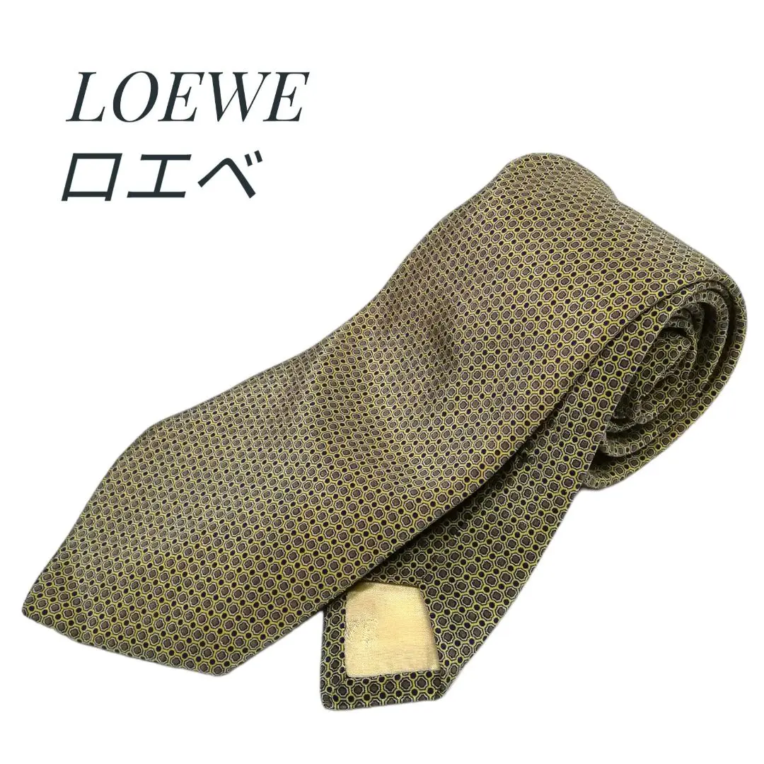 LOEWE ピンク ドットパターン ネクタイ美品 2025年最新】LOEWE 柄・デザイン：ドット ネクタイの人気