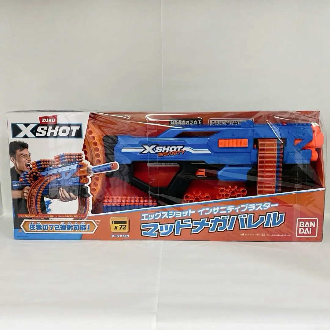 【中古】ナーフ　エックスショットインサニティブラスター エックスショット インサニティブラスター マニックアタック