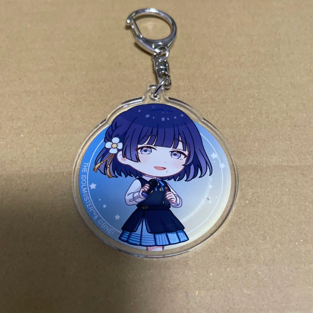 Thumbnail of Gakuen Idolmaster Round 1 Chibi Character Acrylic Keychain Misuzu Hatatani