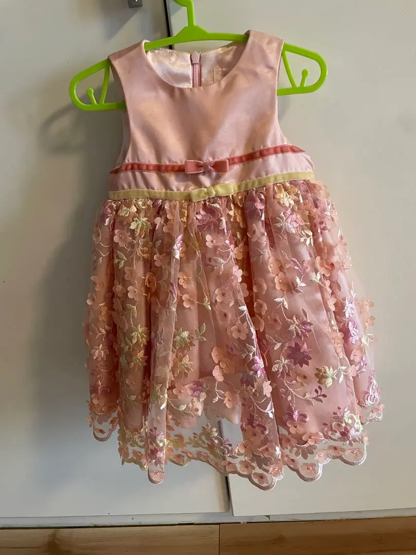 【新品タグ付】90cm ShirleyTemple babyベビードレス　ピンク 2025年最新】シャーリーテンプル ベビードレスの人気アイテム