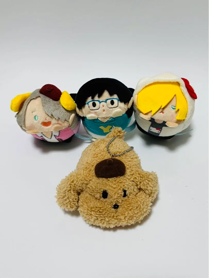 キーホルダー・マスコット(キャラクター)　全4種セット 「ユーリ!!! on ICE×サンリオキャラクターズ もちころりん」 TVアニメ「ユーリ!!! on ICE」公式サイト