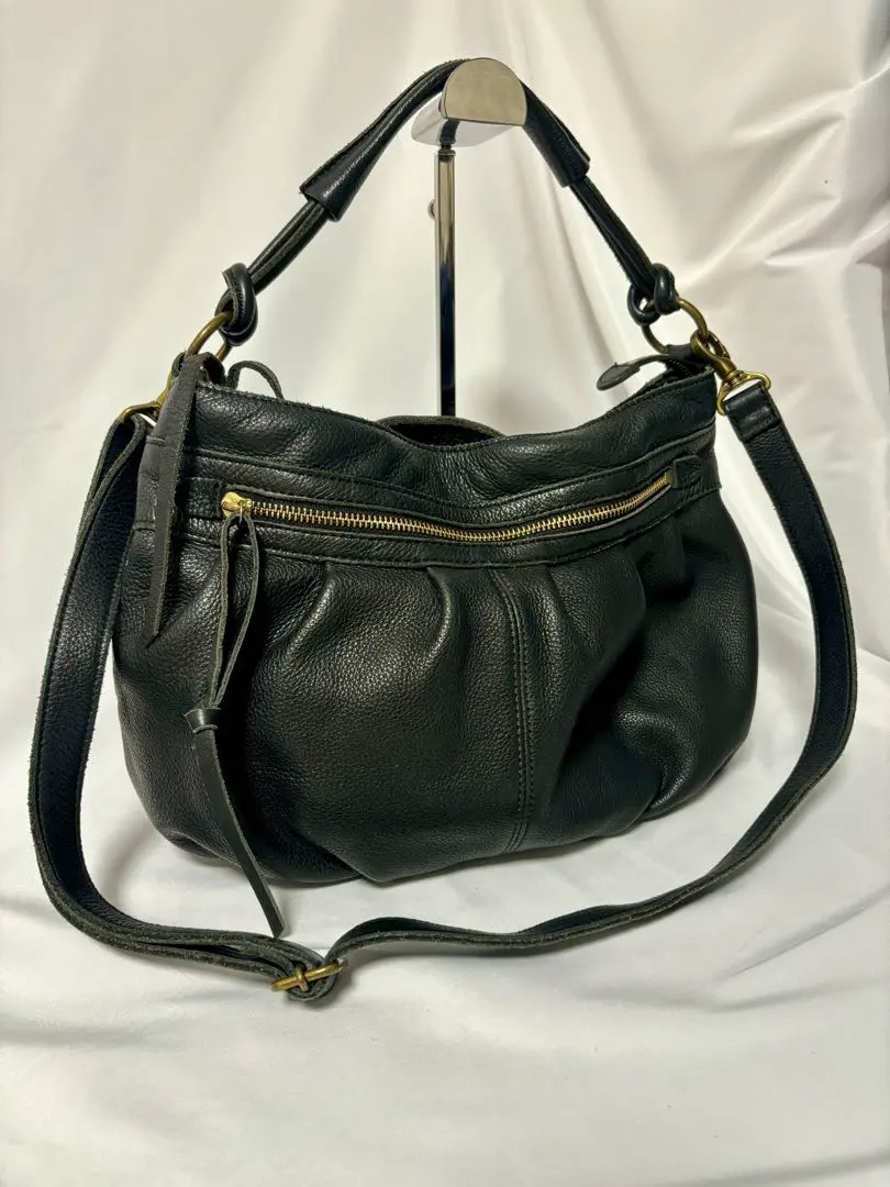 Thumbnail of SAZABY 2-way shoulder bag, leather