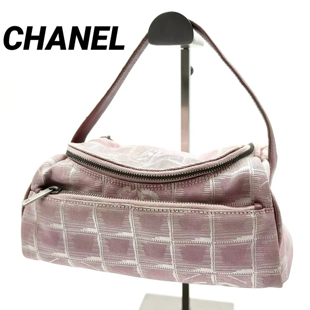 良品 CHANEL バニティバッグ ニュートラベルライン ビンテージ バッグ 楽天市場】CHANEL シャネル ニュートラベルライン ハンドバッグ