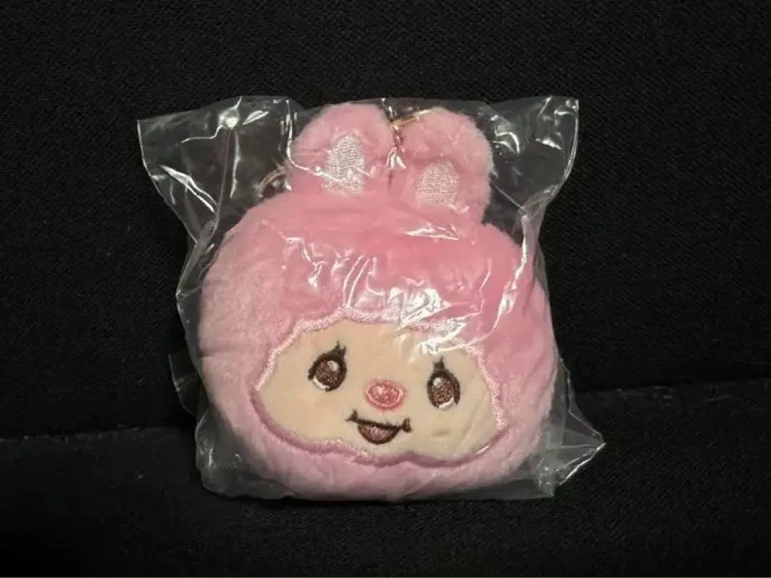 Thumbnail of No price reduction planned. Monchhichi plush keychain, pink.
