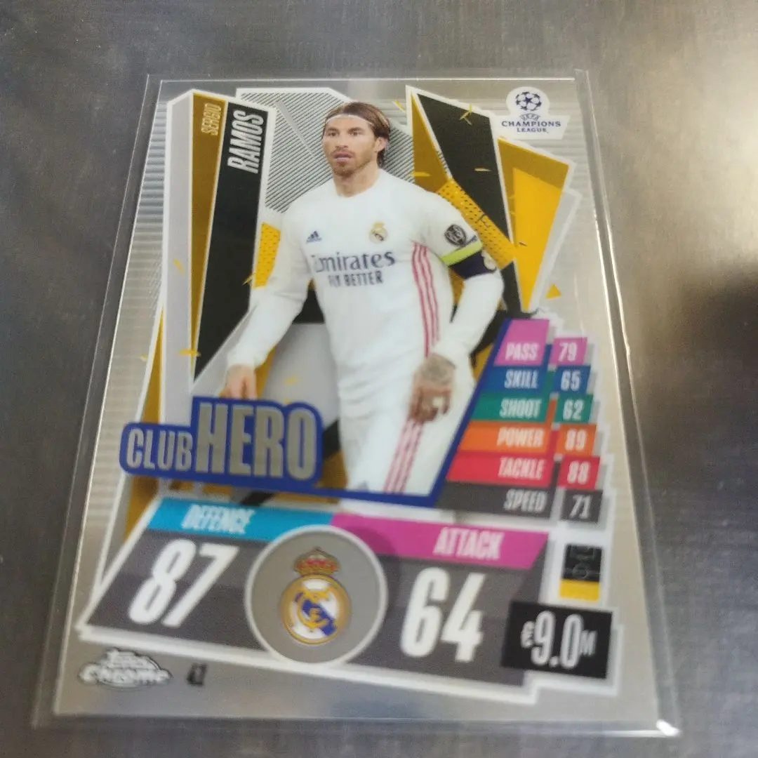 Thumbnail of Top scorer Chrome match attacks UEFA CL Sergio Ramos Real Madrid