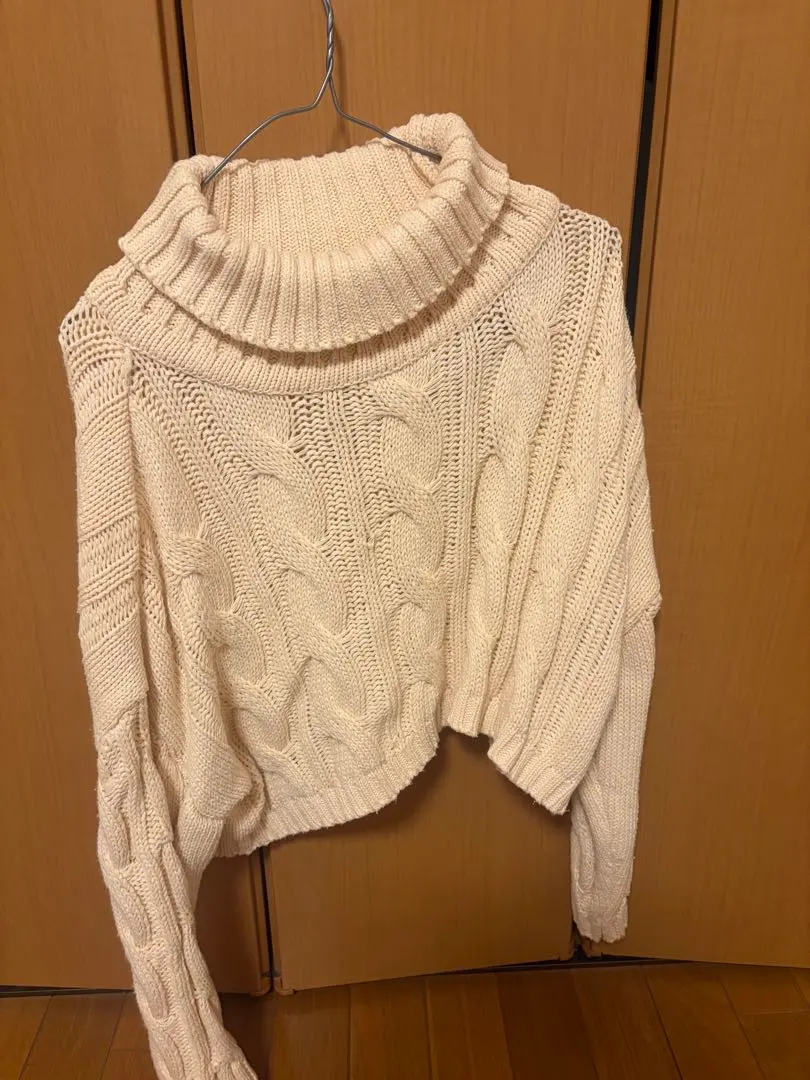 Thumbnail of Cream White Knit Set-up