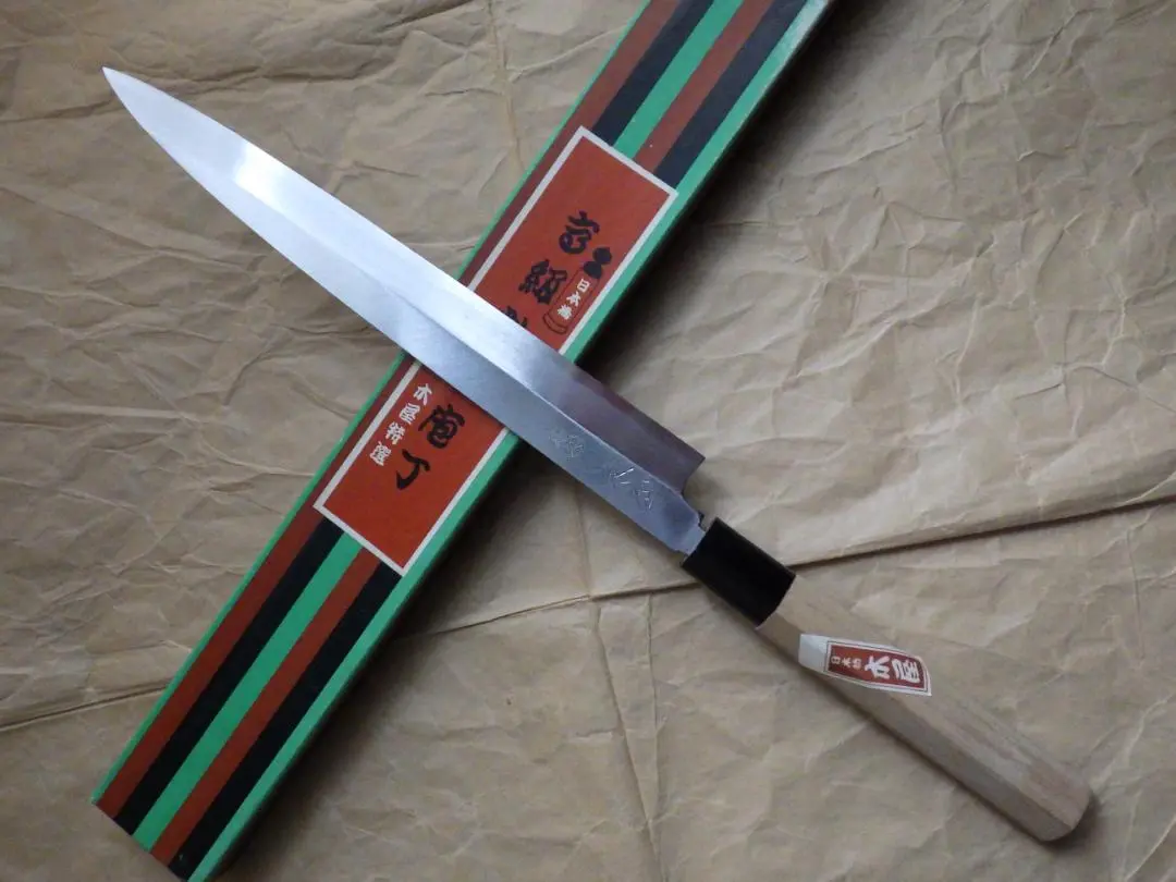 小山手打刃物 菜切り包丁 18cm 楽天市場】菜切包丁 黒打 青一 刃渡り 165mm #241766 土佐刃物