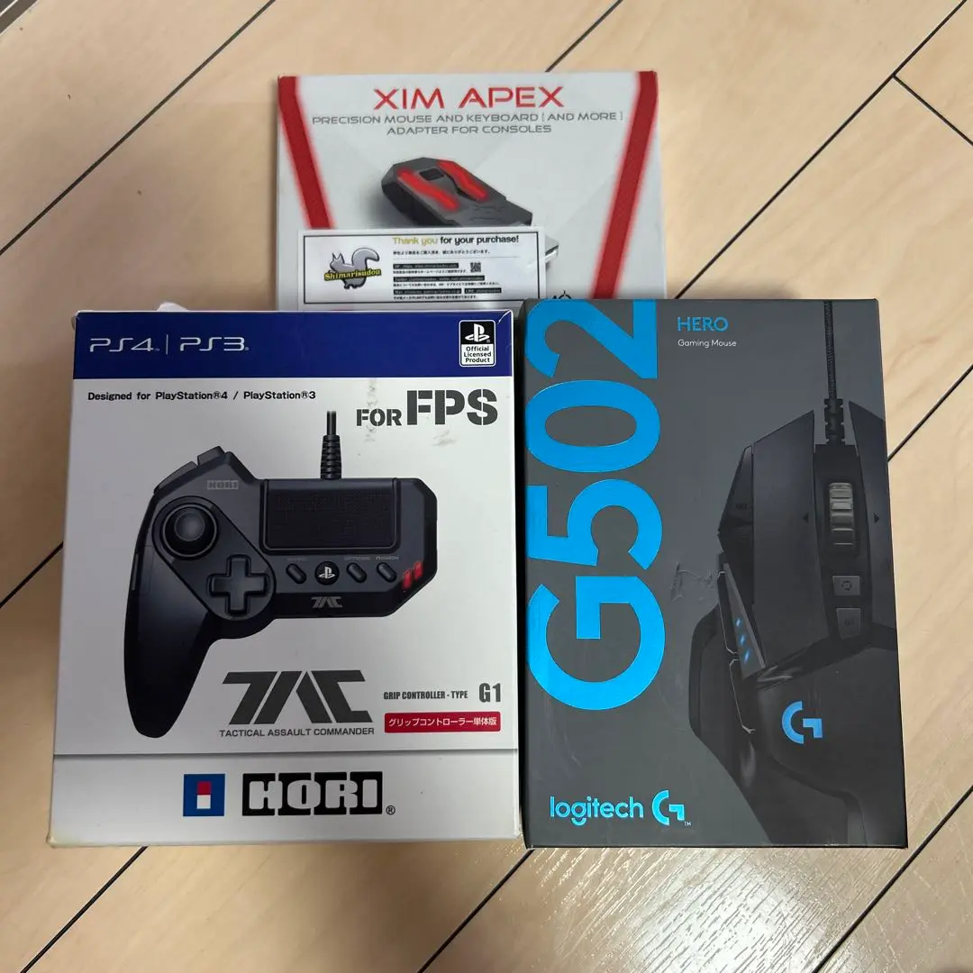 XIMAPEX.EC2B.G502.コルセアk70.ps4.