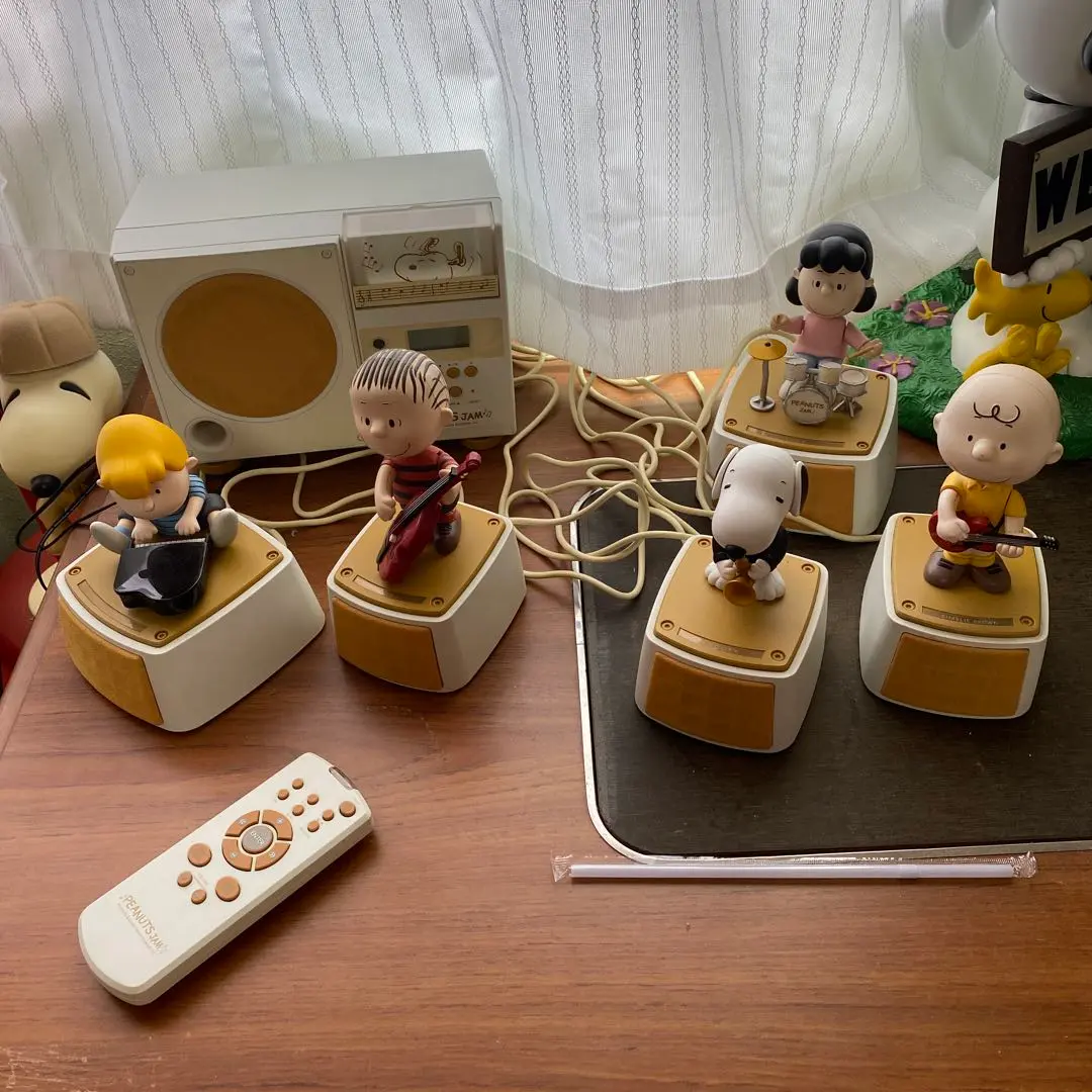 希少　動作品★リトルジャマー　ピーナッツ　スヌーピー　コントロールBOX本体 希少 動作品☆リトルジャマー ピーナッツ スヌーピー