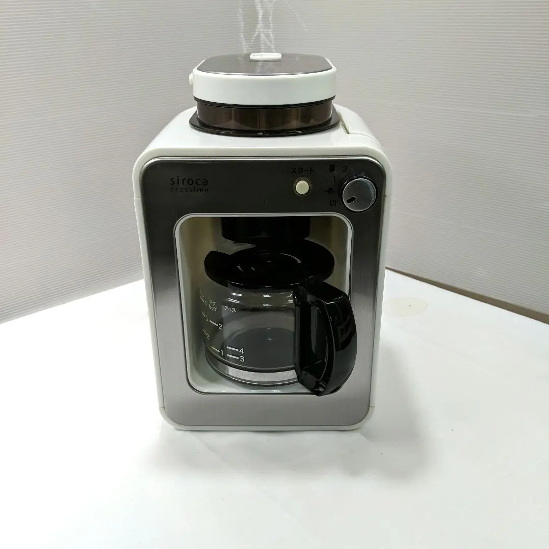 新品❗️シロカ クロスライン ミル付き全自動コーヒーメーカー SC-A112LX 2025年最新】sc-a112の人気アイテム - メルカリ