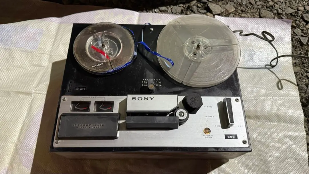 スタイレスSONY 5号 真空管オープンリールテープレコーダー動作中古機 スタイレス様専用SONY 5号 真空管オープンリールテープ
