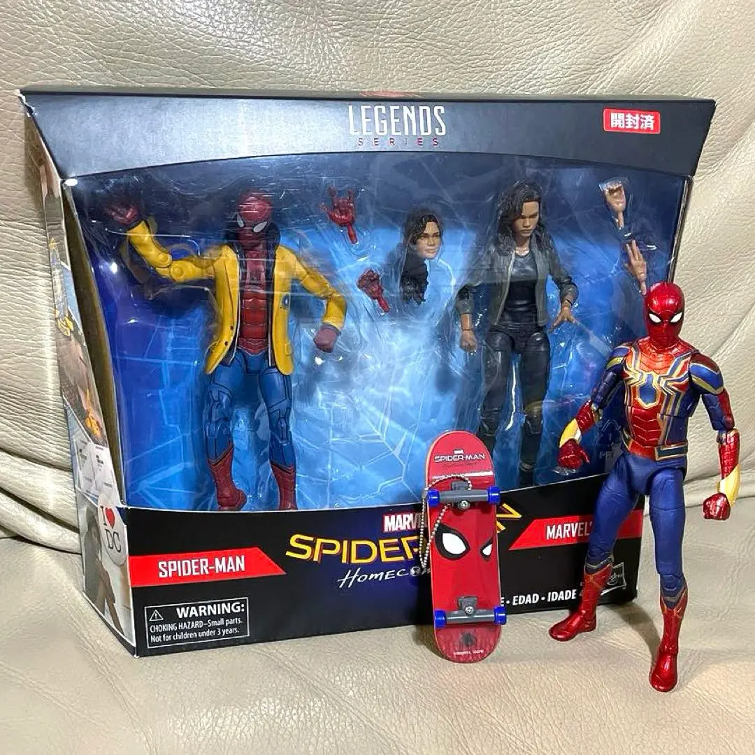 マーベルレジェンド スパイダーマン & MJ ミシェル ピーター・パーカー マーベルレジェンド スパイダーマン・ホームカミング ピーター