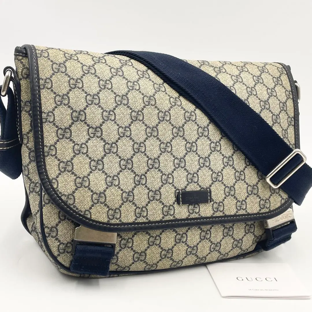 グッチ ショルダーバッグ 201732 AUTHENTIC GUCCI 201732 GG implementation Messenger bag