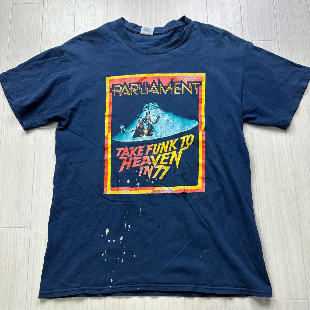 PARLLAMENT LIVE 2016 両面プリント　Tシャツ　P-FUNK PARLIAMENT - LIVE P. FUNK EARTH TOUR - FUNK LP *WITH T-SHIRT