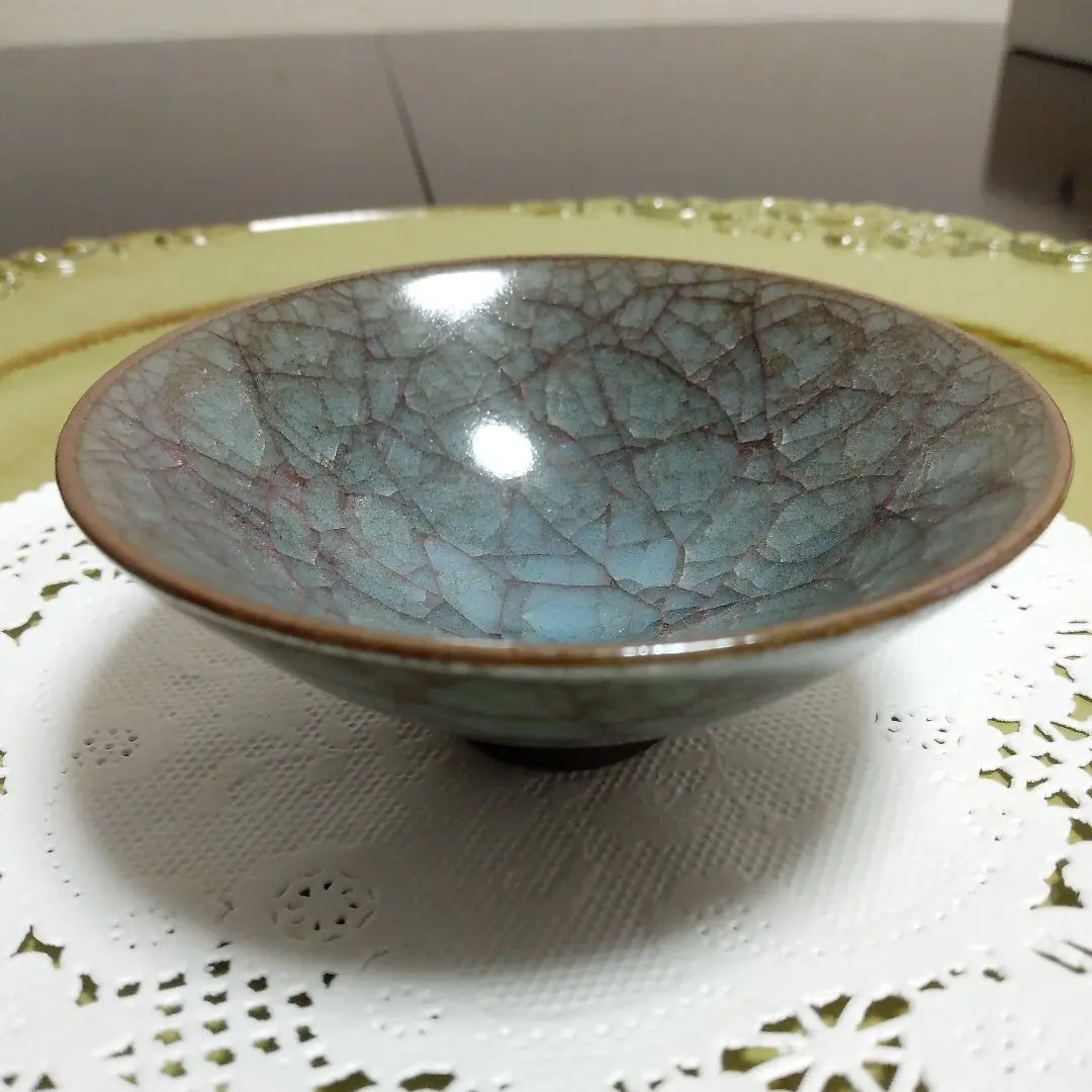 ⭐️匿名発送⭐️箱あり 古川 利男 作 雲錦 菓子鉢 清水焼 ⭐️匿名発送⭐️箱あり 古川 利男 作 雲錦 菓子鉢 清水焼