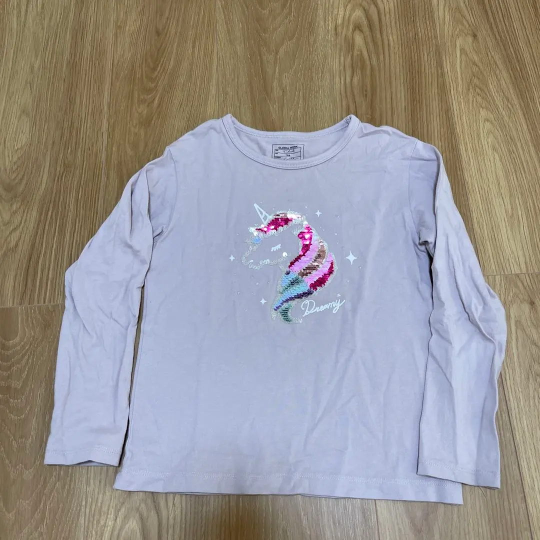 Thumbnail of Unicorn Long Sleeve Cut and Sew Shirt, 130cm