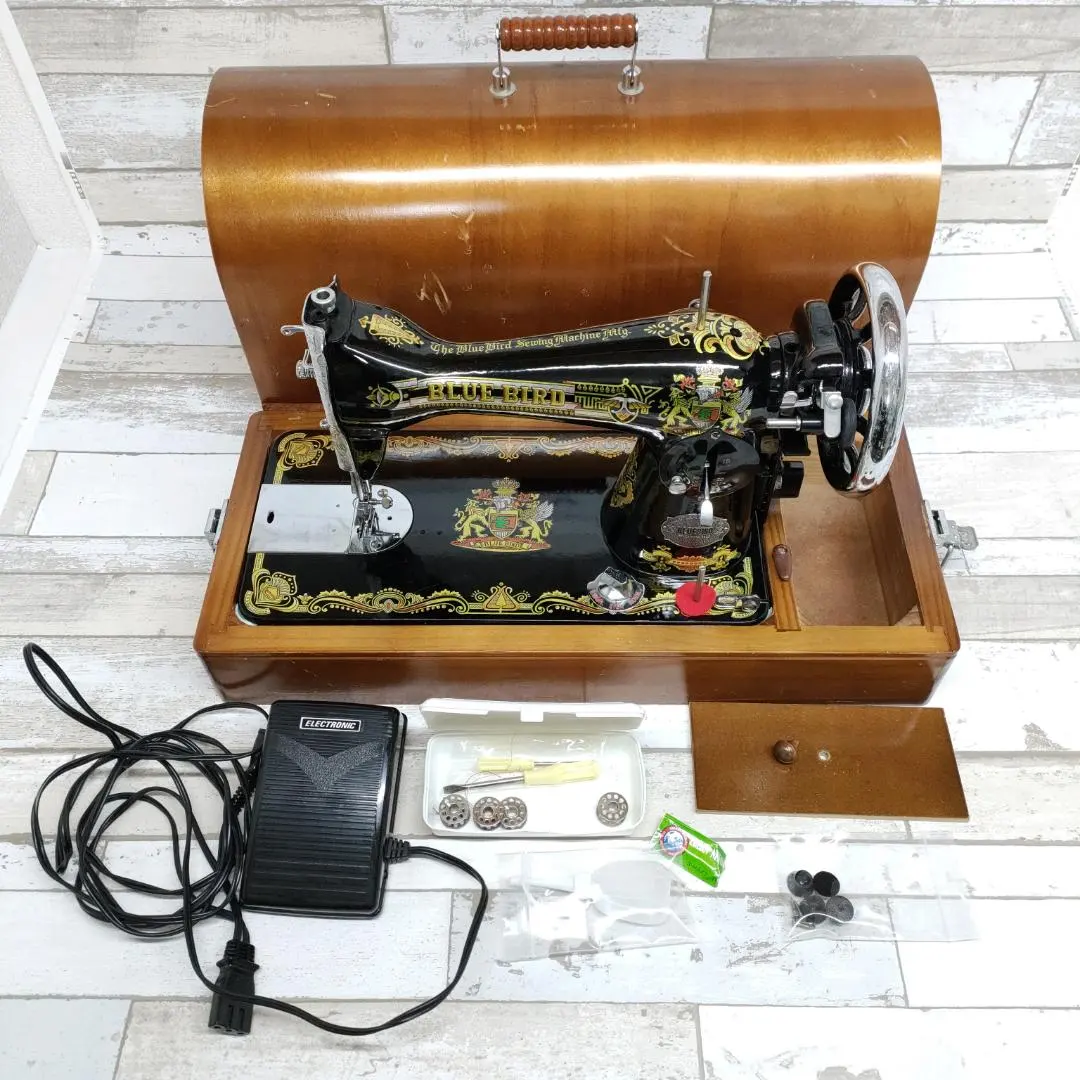 2025年最新】ミシン アンティーク ブルーバードの人気アイテム