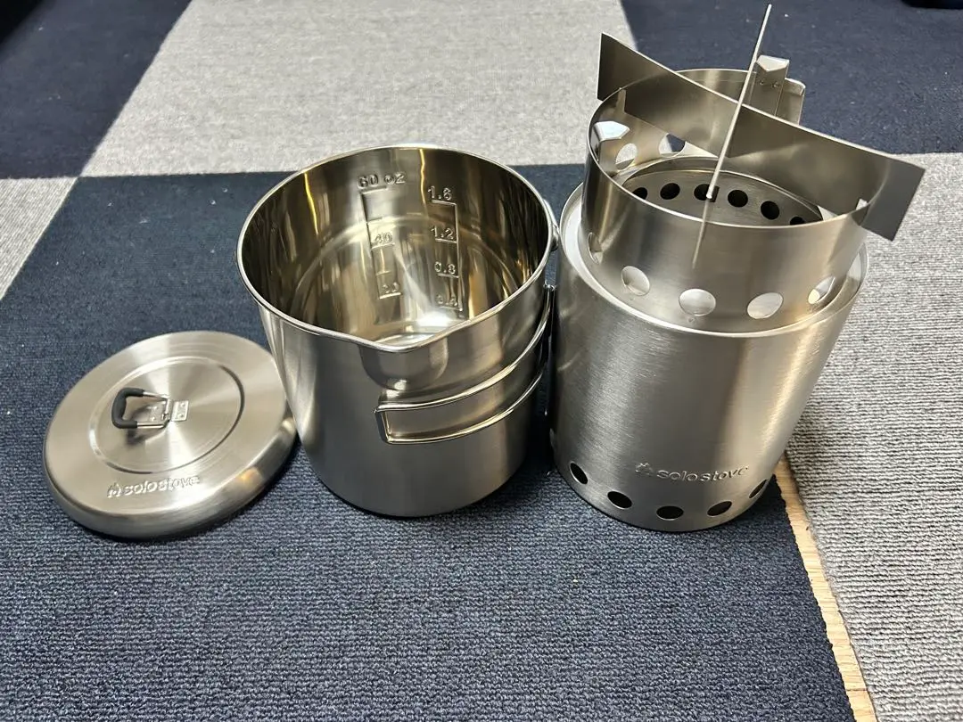 【最終値下げ‼️】　未使用　ソロストーブ & ソロポット900 Amazon | Solo Stove ソロストーブ ポット900 | Solo Stove