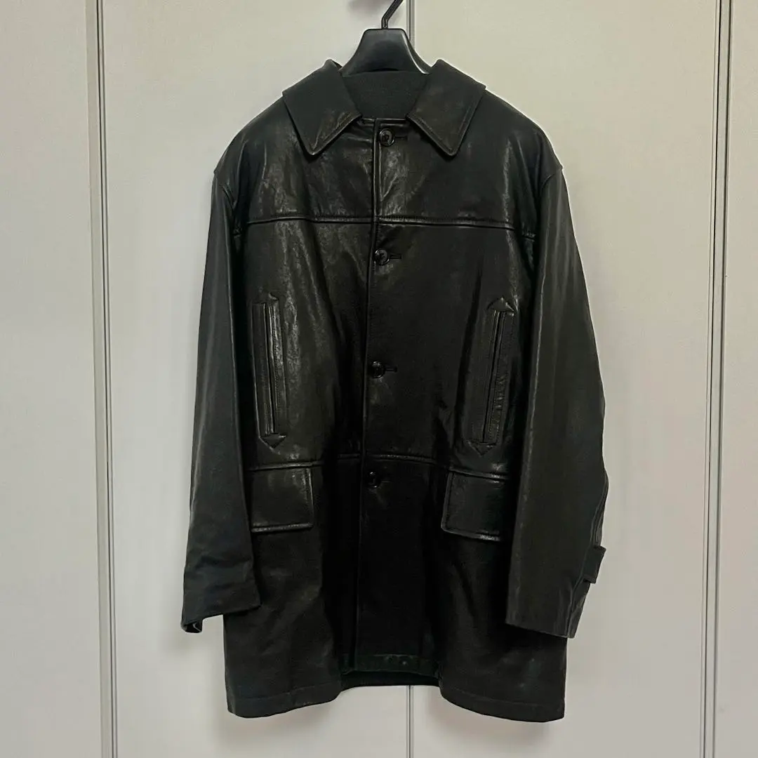 COMOLIコモリ22awラムレザーカーコートサイズ1 Uptowncycle様専用】COMOLI 22AW ラムレザー カーコート - メルカリ