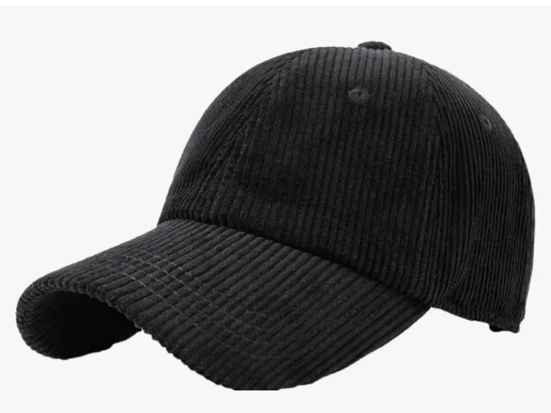 Thumbnail of Brand new ⭐️ Fluffy corduroy cap Winter hat Warm warm cap