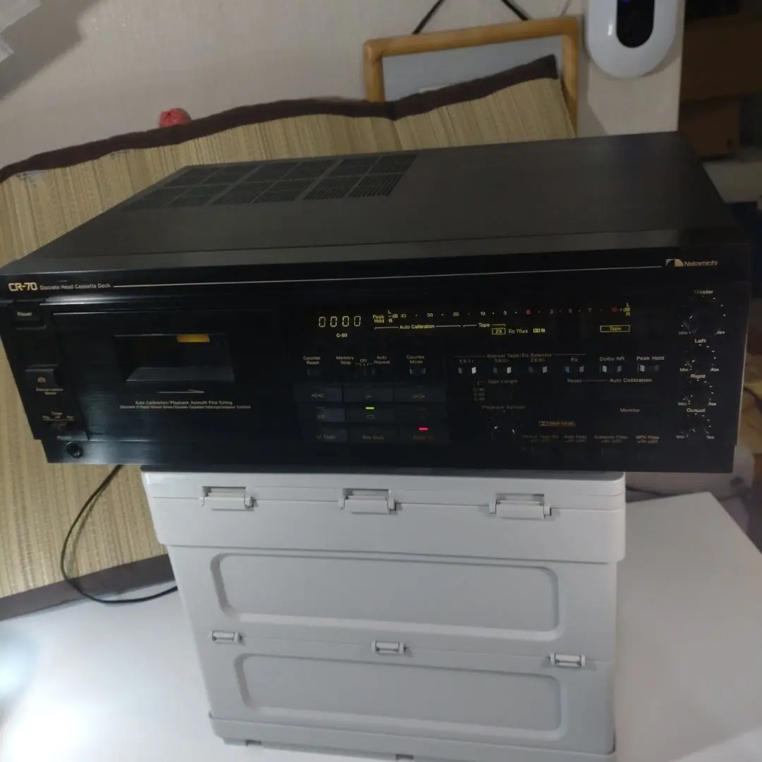 GW値下げ　名門ナカミチのCR-1A 2ヘッドカセットデッキ。高品質な録音再生機 2025年最新】ナカミチ カセットデッキ CR-の人気アイテム - メルカリ