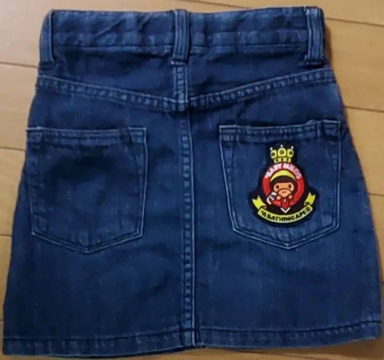 アベイシングエイプ　エイプ　デニムスカート　スカート　ガール　100 2025年最新】A BATHING APE 子供用スカートの人気アイテム