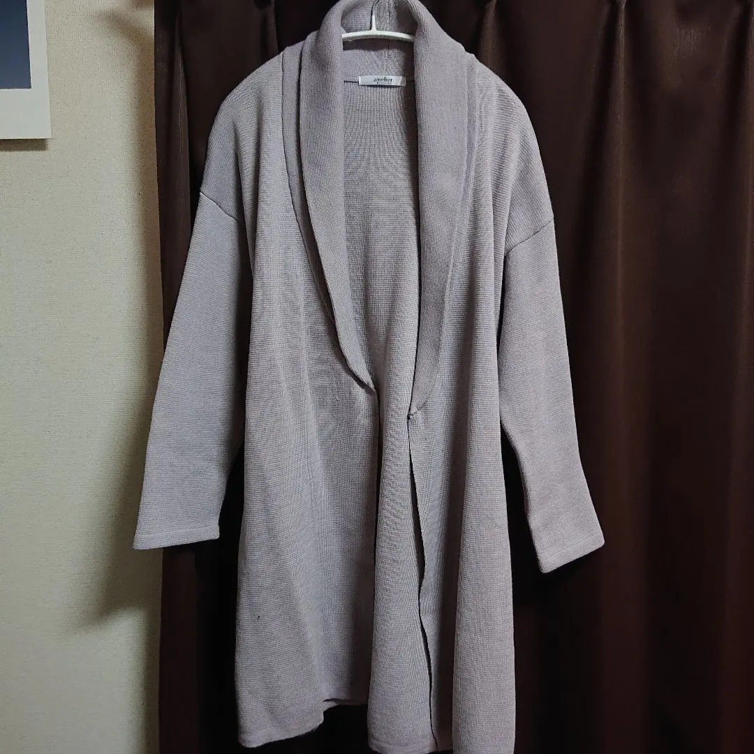 Thumbnail of F size long cardigan gown women's cardigan outerwear cardigans