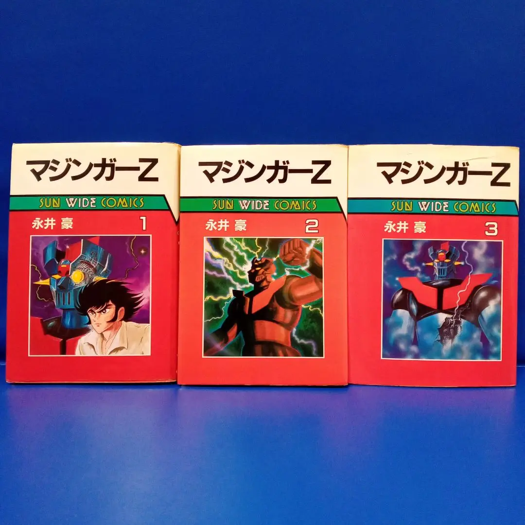 91 【全初版】 マジンガーZ秋田書店5冊セット 永井豪4巻抜け